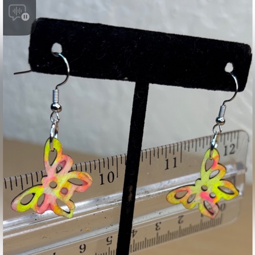 Colorful Butterfly Earrings